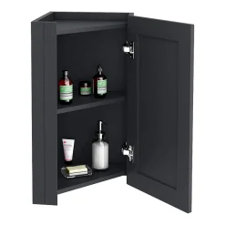 Chatsworth Corner Mirror Cabinet Graphite -Default Template 3 cnrmcabblk d1