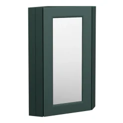 Chatsworth Corner Mirror Cabinet Green
