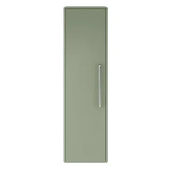 Hudson Reed Solar 350mm Wall Hung Tall Unit - Matt Fern Green