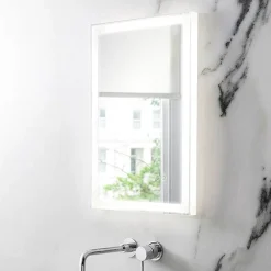Alternative view of Crosswater Dune 400 X 600mm Illuminated Mirror