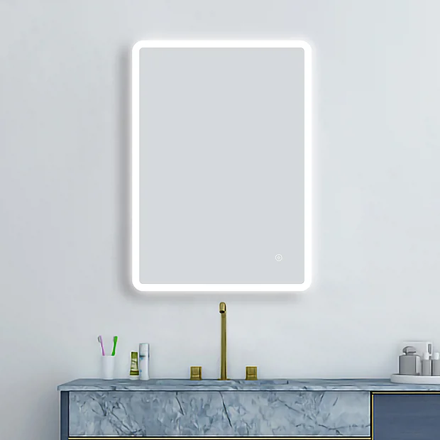 Cruze Bathroom Cruze 500x700mm LED Universal Mirror Inc. Touch Sensor + Anti-Fog 5 Cruze Bathroom Cruze 500x700mm LED Universal Mirror Inc. Touch Sensor + Anti-Fog - Image 5