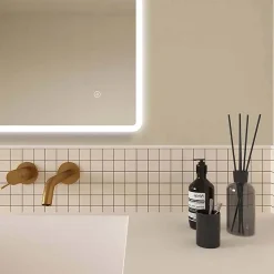 Cruze Bathroom Cruze 500x700mm LED Universal Mirror Inc. Touch Sensor + Anti-Fog