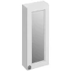 Urlington Bathroom Burlington 30 Single Door Mirror Cabinet - Matt White
