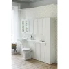 Urlington Bathroom Burlington 30 Single Door Wall Unit - Matt White