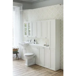 Urlington Bathroom Burlington 60 2-Door Wall Unit - Sand