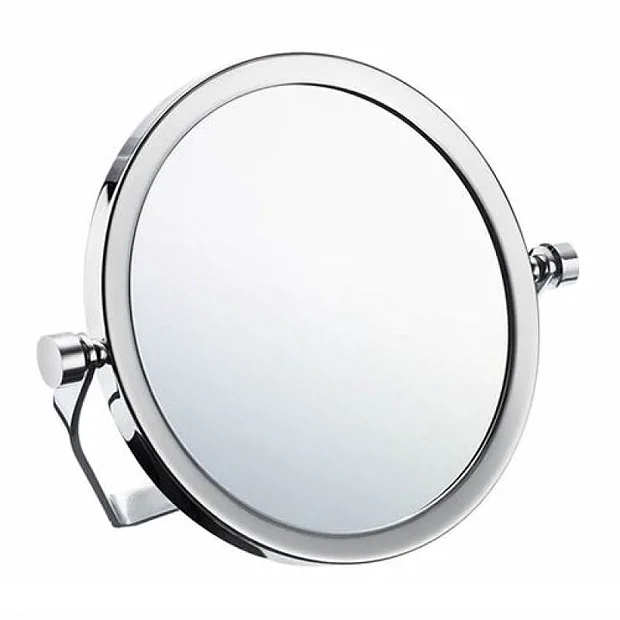 Smedbo Outline Travel Shaving/Make Up Mirror - Polished Chrome 2 Smedbo Outline Travel Shaving/Make Up Mirror - Polished Chrome - Image 2