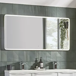 Roper Rhodes Frame 1200mm LED Illuminated Rectangular Mirror - Grey 5 Roper Rhodes Frame 1200mm LED Illuminated Rectangular Mirror - Grey -Default Template 3 fr120sw d1