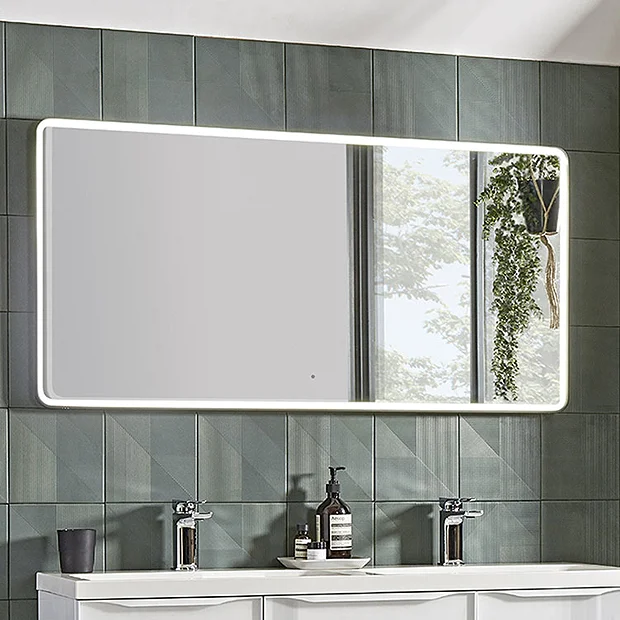 Roper Rhodes Frame 1200mm LED Illuminated Rectangular Mirror - Grey 3 Roper Rhodes Frame 1200mm LED Illuminated Rectangular Mirror - Grey - Image 3