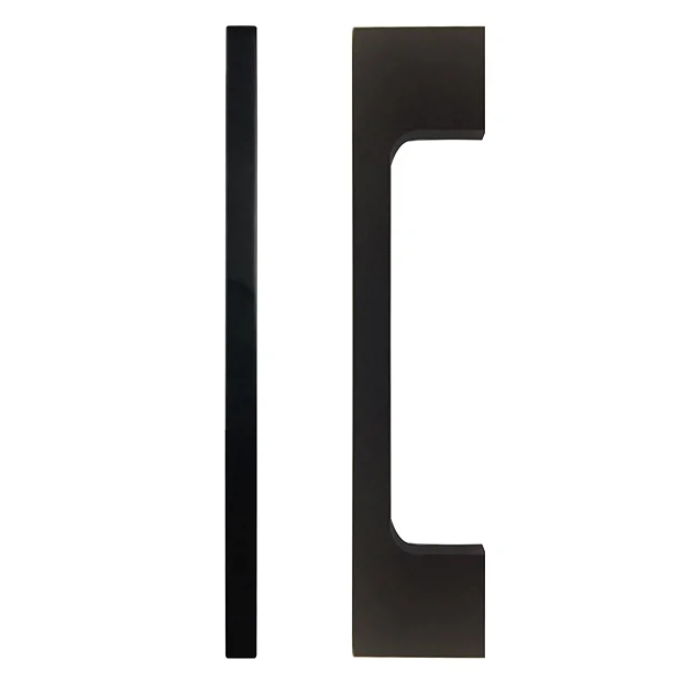 Victorian Plumbing 1 X Slim-Line D Matt Black Additional Handle - L150mm (128mm Centres) 3 Victorian Plumbing 1 X Slim-Line D Matt Black Additional Handle - L150mm (128mm Centres) - Image 3