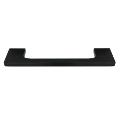 Victorian Plumbing 1 X Slim-Line D Matt Black Additional Handle - L150mm (128mm Centres)