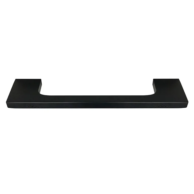 Victorian Plumbing 1 X Slim-Line D Matt Black Additional Handle - L150mm (128mm Centres) 1 Victorian Plumbing 1 X Slim-Line D Matt Black Additional Handle - L150mm (128mm Centres)