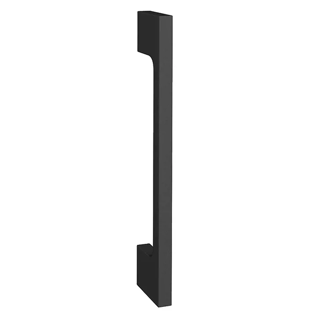 Victorian Plumbing 1 X Slim-Line D Matt Black Additional Handle - L150mm (128mm Centres) 2 Victorian Plumbing 1 X Slim-Line D Matt Black Additional Handle - L150mm (128mm Centres) - Image 2