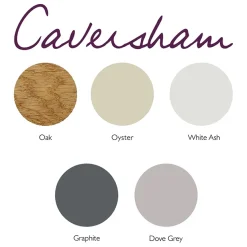 Heritage Bathroom Heritage - Caversham 500mm Vanity Unit With Pewter Handle - Various Colour Options -Default Template 3 heritagecaversham500mmvanityunit d1