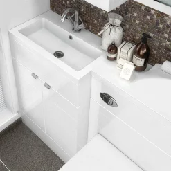 Hudson Reed 1105 X 360/260mm L-Shaped Full Depth Basin -Default Template 3 hudsonreed1105mmlshapedfulldepthbasind1