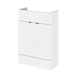 Alternative view of Hudson Reed 600x255mm Gloss White Compact Vanity Unit