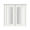 Heritage Bathroom Heritage Caversham Double Door Mirror Wall Cabinet - Chantilly