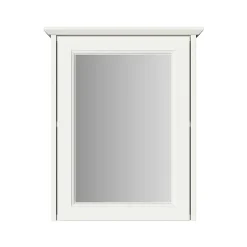 Heritage Bathroom Heritage Caversham Single Door Mirror Wall Cabinet - Chantilly