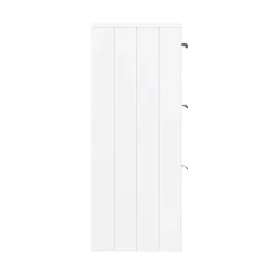 Keswick White 350mm Traditional 3 Drawer Storage Unit