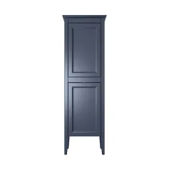 Alternative view of Heritage Bathroom Heritage Caversham Freestanding Tall Boy - Maritime Blue