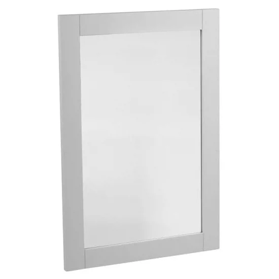 Tavistock Lansdown 570mm Wooden Framed Mirror - Pebble Grey 2 Tavistock Lansdown 570mm Wooden Framed Mirror - Pebble Grey - Image 2