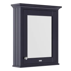 Old London 600mm Mirror Cabinet - Twilight Blue