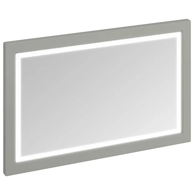 Urlington Bathroom Burlington Framed 120 Mirror With LED Illumination - Dark Olive 2 Urlington Bathroom Burlington Framed 120 Mirror With LED Illumination - Dark Olive - Image 2