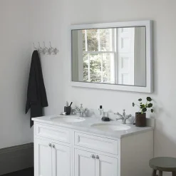 Urlington Bathroom Burlington Framed 120 Mirror With LED Illumination - Dark Olive