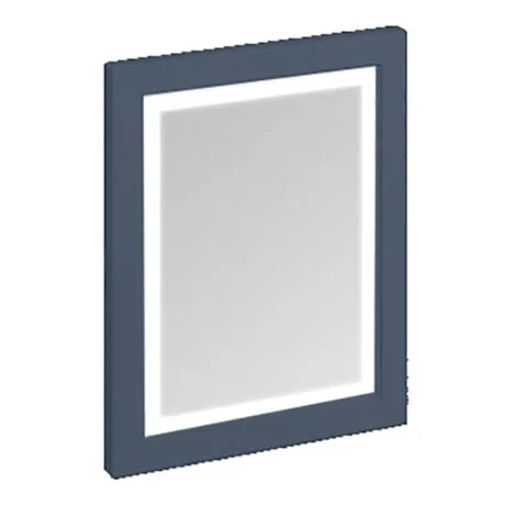 Urlington Bathroom Burlington Framed 60 Mirror With LED Illumination - Blue 1 Urlington Bathroom Burlington Framed 60 Mirror With LED Illumination - Blue
