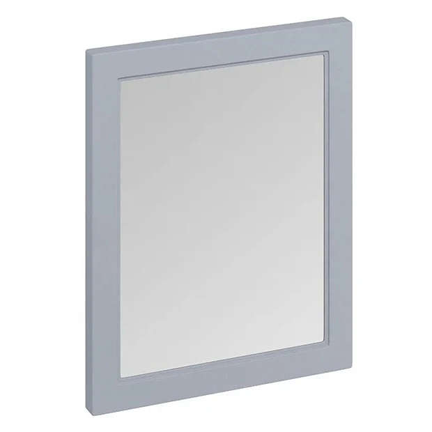 Urlington Bathroom Burlington Framed 60 Mirror - Classic Grey 1 Urlington Bathroom Burlington Framed 60 Mirror - Classic Grey