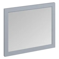Urlington Bathroom Burlington Framed 90 Mirror - Classic Grey