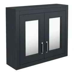 Chatsworth 690mm Graphite 2-Door Mirror Cabinet -Default Template 3 mcabblk n d1
