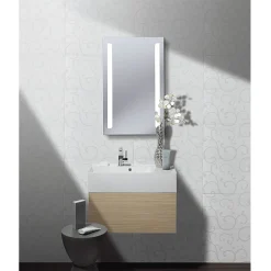 Crosswater - Elite 50 LED Back Lit Mirror With Demister Pad 5 Crosswater - Elite 50 LED Back Lit Mirror With Demister Pad -Default Template 3 me8040b d2
