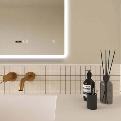 Toreno 600 X 800mm LED Bluetooth Mirror Incl. Shaver Socket + Anti-Fog
