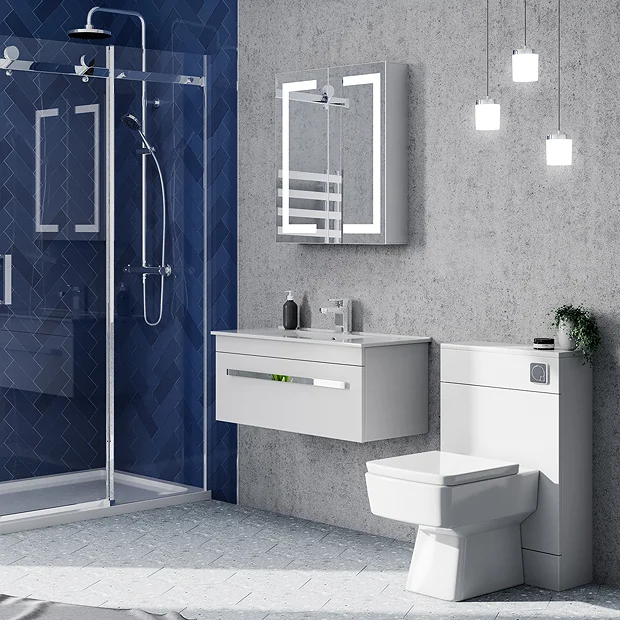 Toreno 600x700mm LED Illuminated 2-Door Mirror Cabinet Incl. Motion Sensor 1 Toreno 600x700mm LED Illuminated 2-Door Mirror Cabinet Incl. Motion Sensor