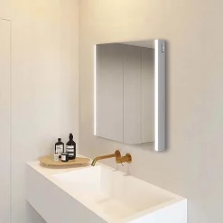 Toreno 700x650mm LED Illuminated 2-Door Bluetooth Mirror Cabinet With Motion Sensor, Shaving Socket & Anti-Fog -Default Template 3 mir018 d4n