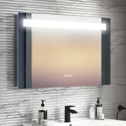Toreno 1200 X 600mm Landscape LED Back-lit Bluetooth Mirror Incl. Touch Sensor + Anti-Fog -Default Template 3 mir021 l