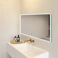 Toreno 1200 X 600mm Bluetooth LED Illuminated Mirror Inc. Anti-Fog, Shaver Socket & Touch Sensor -Default Template 3 mir024 d4
