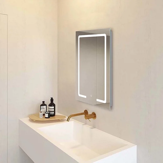 Toreno 500x700mm LED Illuminated Mirror Inc. Touch Sensor 6 Toreno 500x700mm LED Illuminated Mirror Inc. Touch Sensor - Image 6