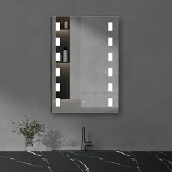 Alternative view of Toreno 500x700mm LED Illuminated Mirror Incl. Touch Sensor