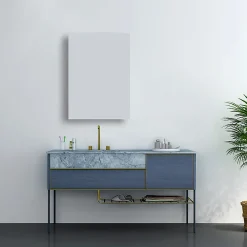 Toreno 500 X 700mm Single Door Mirror Cabinet -Default Template 3 mir100 d2n