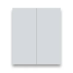 Toreno 500 X 700mm 2-Door Mirror Cabinet -Default Template 3 mir101 d1