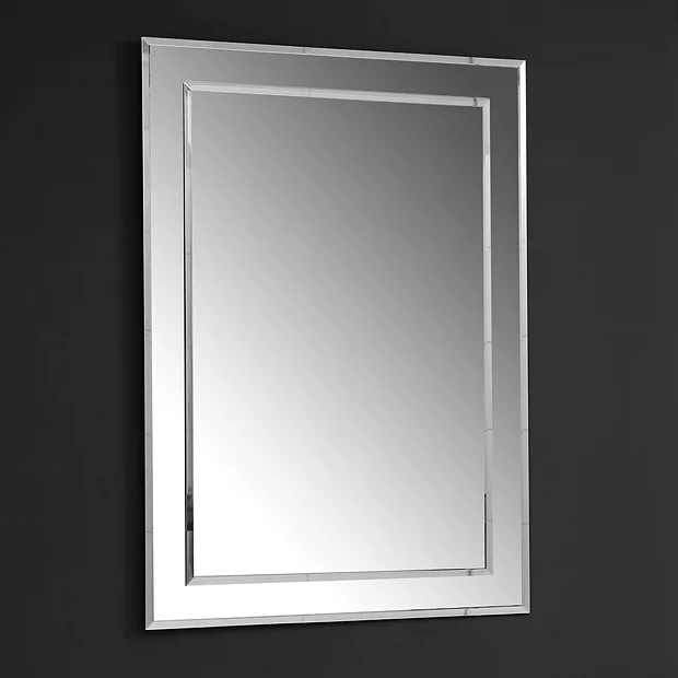 Trafalgar 500 X 700mm Rectangular Bevelled Bathroom Mirror 1 Trafalgar 500 X 700mm Rectangular Bevelled Bathroom Mirror