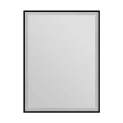 Heritage Bathroom Heritage Kingston Black 400 X 800mm Illuminated Rectangle Mirror With Demister Pad