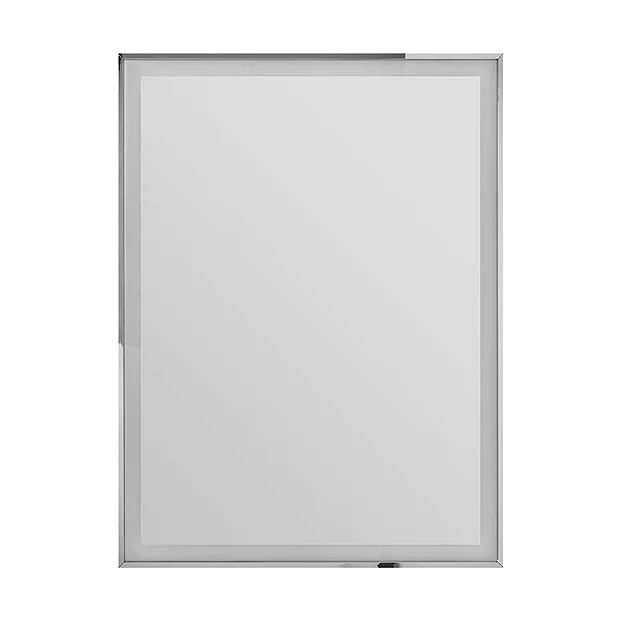 Heritage Bathroom Heritage Kingston Chrome 600 X 800mm Illuminated Rectangle Mirror With Demister Pad 1 Heritage Bathroom Heritage Kingston Chrome 600 X 800mm Illuminated Rectangle Mirror With Demister Pad