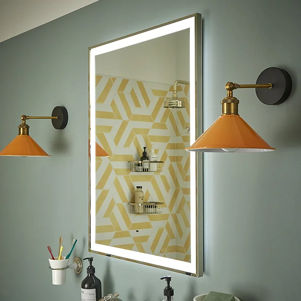 Heritage Bathroom Heritage Kingston Chrome 600 X 800mm Illuminated Rectangle Mirror With Demister Pad 2 Heritage Bathroom Heritage Kingston Chrome 600 X 800mm Illuminated Rectangle Mirror With Demister Pad - Image 2