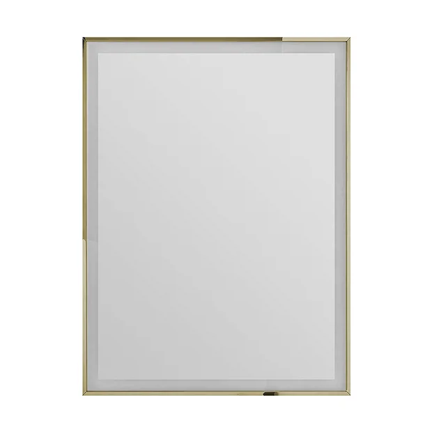 Heritage Bathroom Heritage Kingston Vintage Gold 600 X 800mm Illuminated Rectangle Mirror With Demister Pad 1 Heritage Bathroom Heritage Kingston Vintage Gold 600 X 800mm Illuminated Rectangle Mirror With Demister Pad