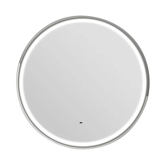 Heritage Bathroom Heritage Newick Chrome 800mm Illuminated Circular Mirror With Demister Pad 2 Heritage Bathroom Heritage Newick Chrome 800mm Illuminated Circular Mirror With Demister Pad - Image 2