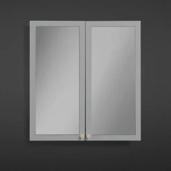 Victorian Plumbing Montrose 600mm Dove Grey Mirrored Cabinet With Brushed Brass Handles 5 Victorian Plumbing Montrose 600mm Dove Grey Mirrored Cabinet With Brushed Brass Handles -Default Template 3 mtmrmgbb d1