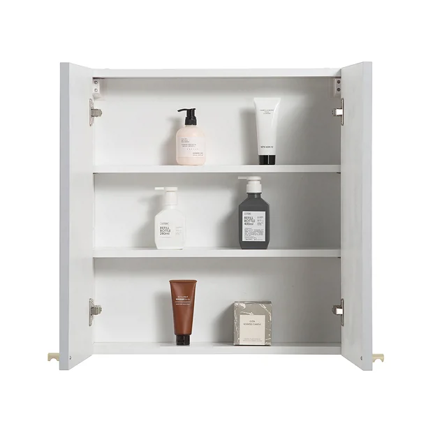 Victorian Plumbing Montrose 600mm Dove Grey Mirrored Cabinet With Brushed Brass Handles 1 Victorian Plumbing Montrose 600mm Dove Grey Mirrored Cabinet With Brushed Brass Handles