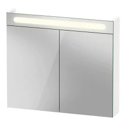 Alternative view of Duravit No.1 800 X 700mm Illuminated LED Mirror Cabinet